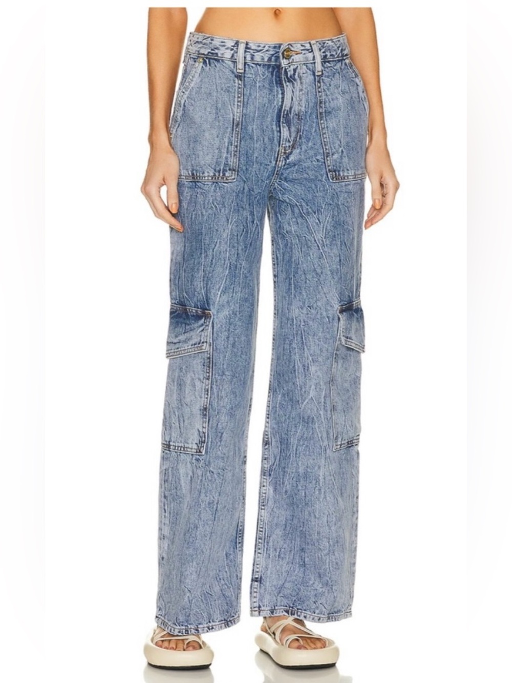 Ganni Angi Jeans in Washed Blue